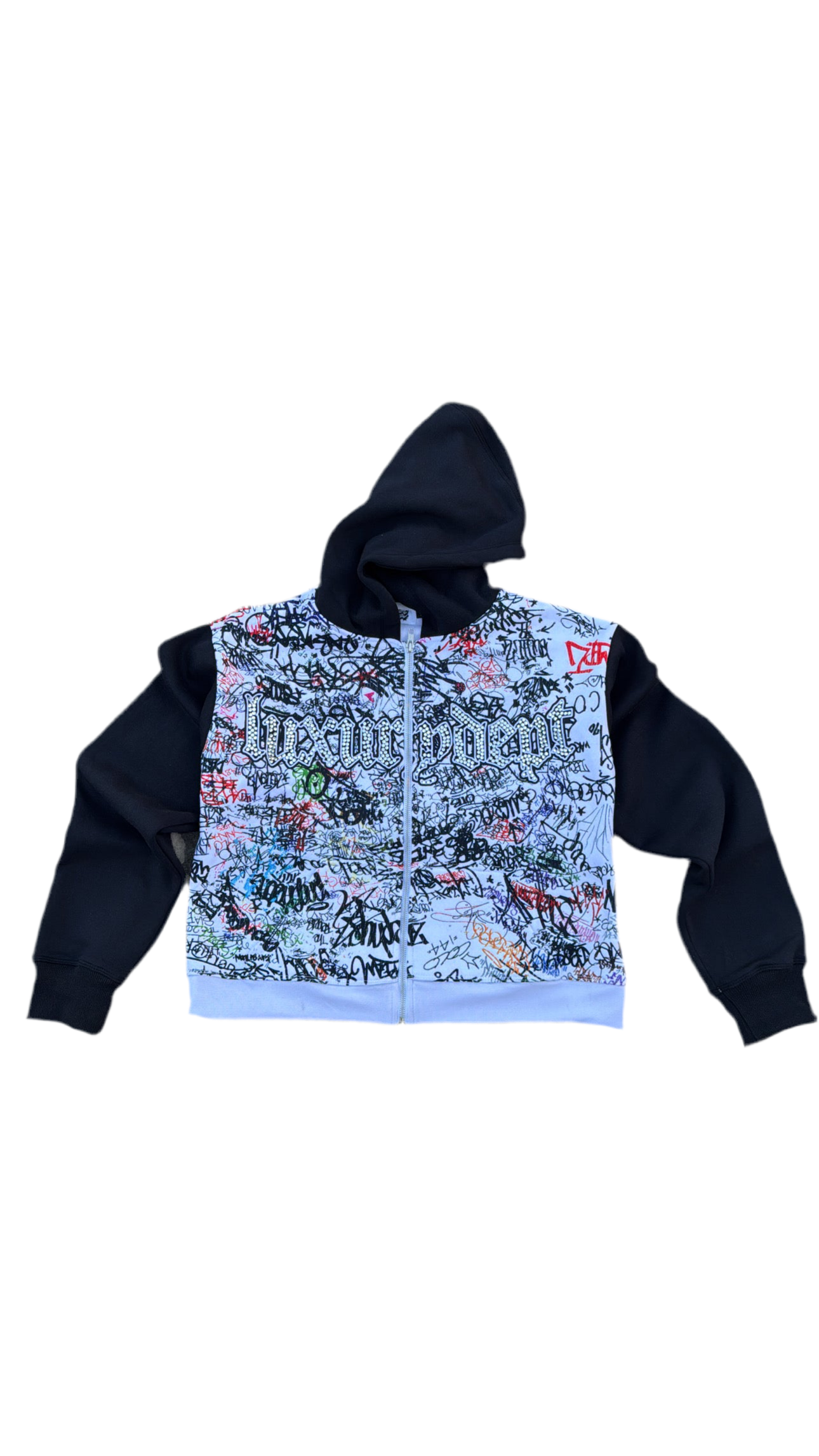 GRAFFITI ZIP UP JACKET