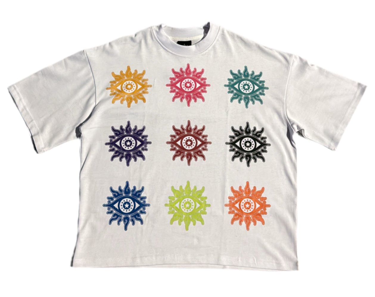 LUXURY WHITE LOGO TEE